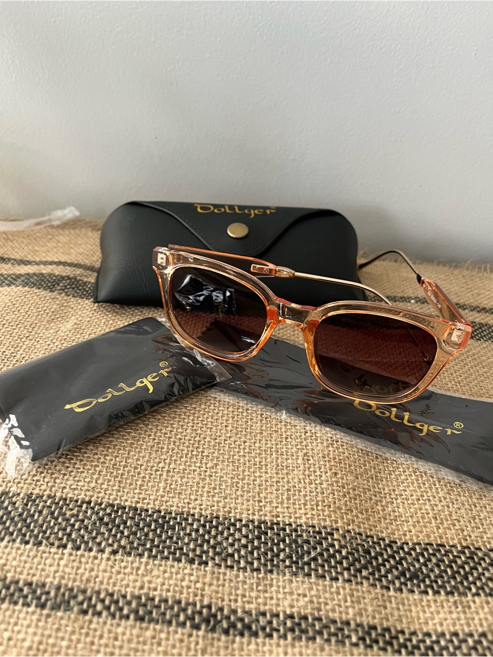 Dollger Amber Tinted Sunglasses